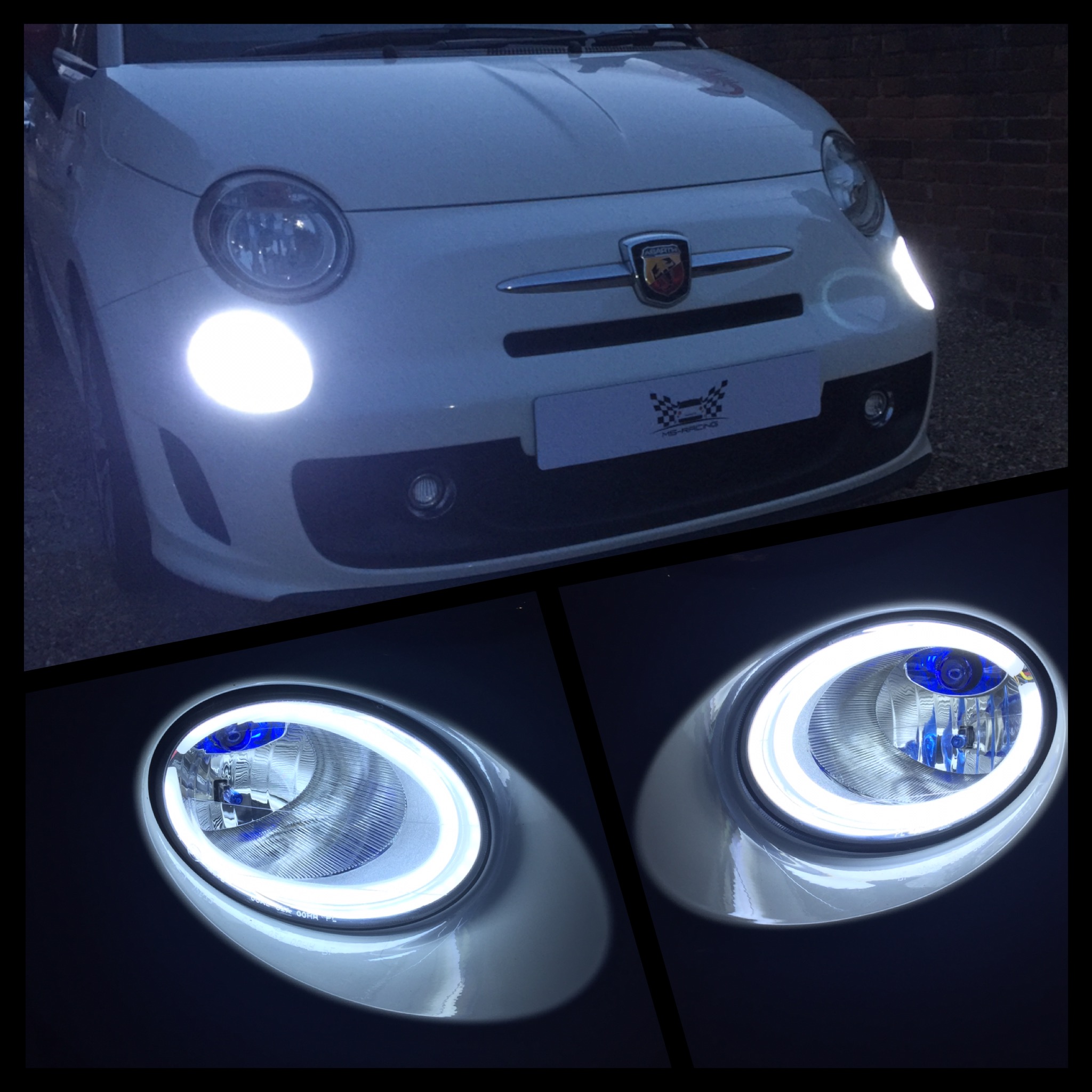 LED DRL Lamps For Abarth & Fiat 500 New Generation